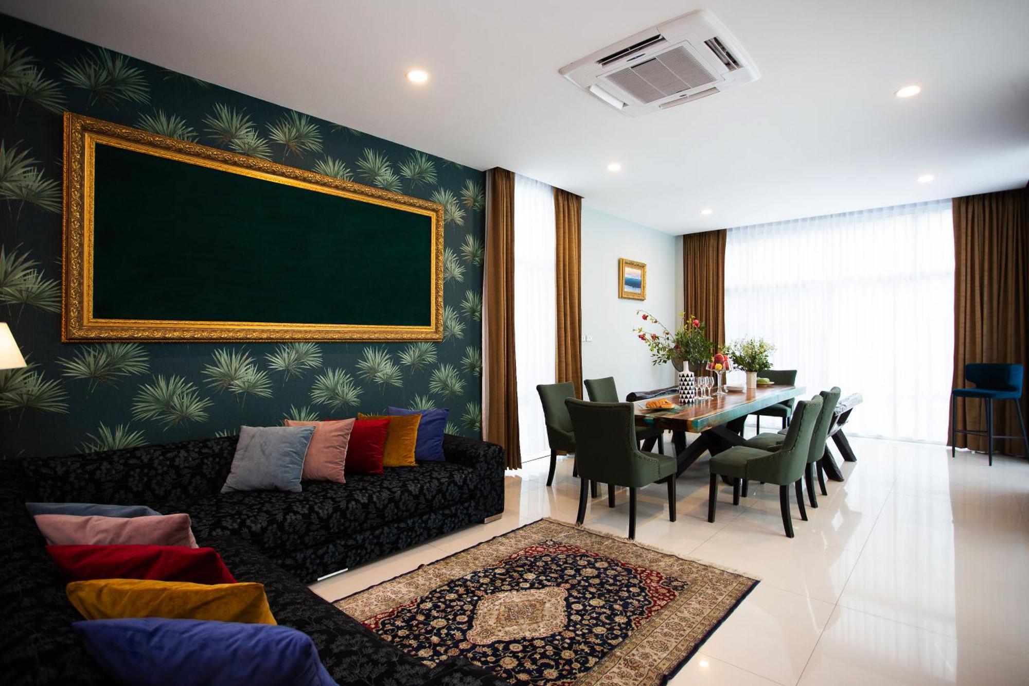 Nagawari Art Maldives Pattaya Villa Na Chom Thian Exteriör bild